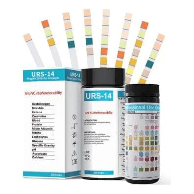 Urinalysis reagent strip