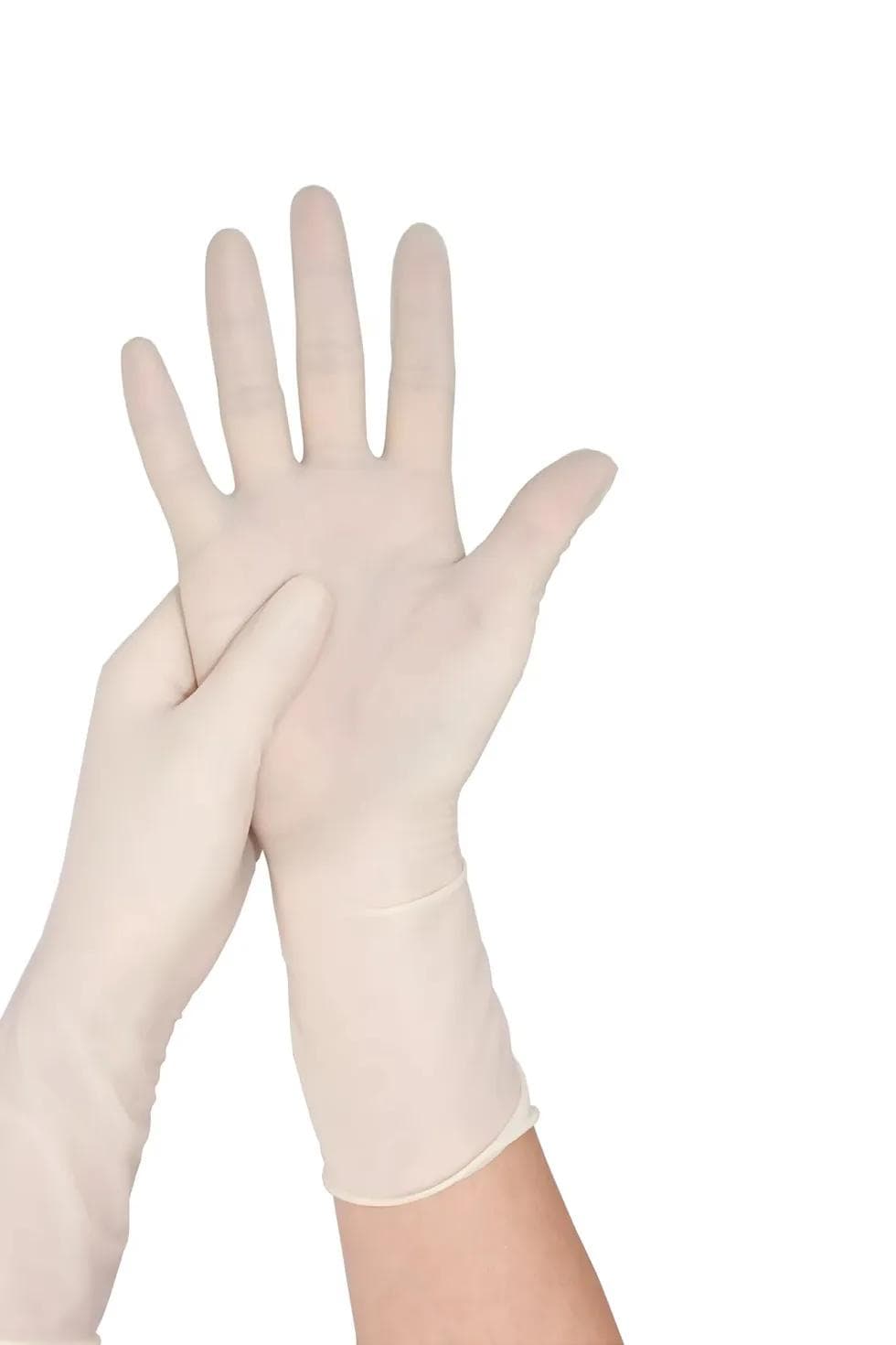Latex surgical glove