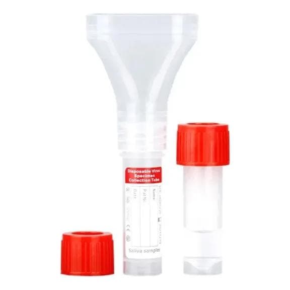 Vacuum urine collection kit