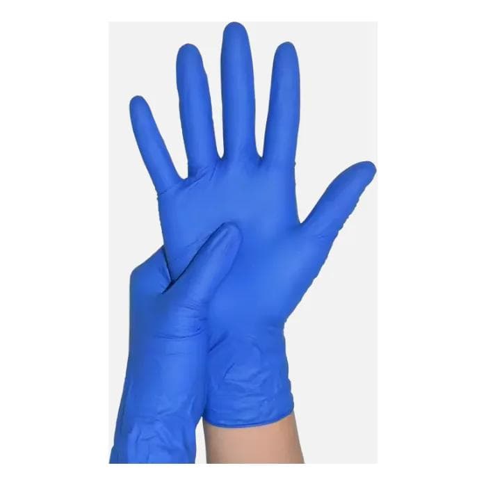 Powder-free nitrile examination glove